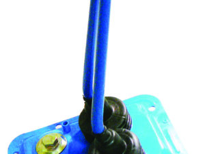 Couvercle de boîte de vitesses complet avec leviers.