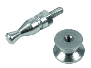 Bouton/verrou de calandre