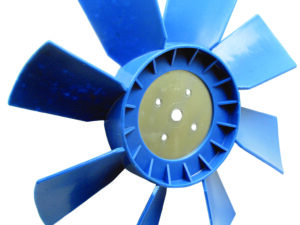 Ventilateur 8 pales plastique.