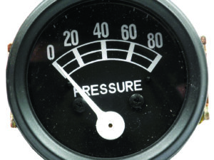 Indicateur pression huile moteur 0/80PSI