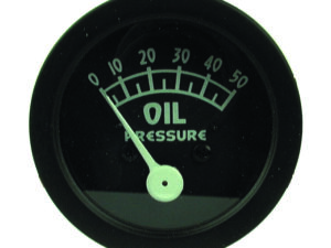 Indicateur pression huile moteur 0/50PSI