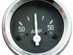 Amperemètre 52mm – chrome 0 +/-50
