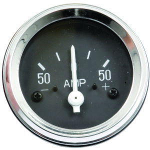 Amperemètre 52mm – chrome 0 +/-50