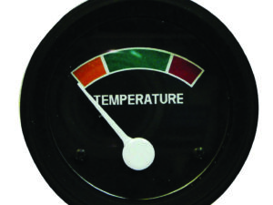 Indicateur température moteur 12v avec éclairage