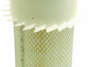 Filtre a air moteur (exterieur) avec ailettes.