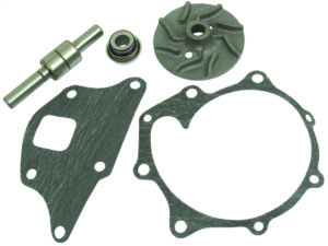 Kit réparation pompe à eau poulie 1 gorge.