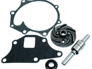 Kit réparation pompe à eau poulie 1 gorge.