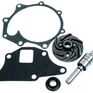 Kit réparation pompe à eau poulie 1 gorge.