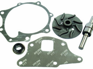 Kit réparation pompe à eau poulie 1 gorge.