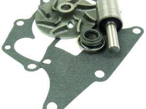 Kit réparation pompe à eau poulie 2 gorges.