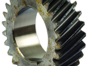 Pignon vilebrequin. denture hélicoïdale.