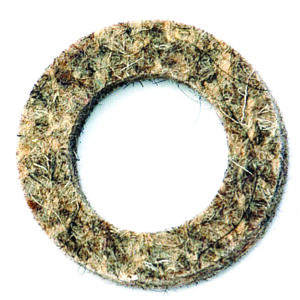 Feutre axe de pédale de frein. 26mm x 41mm x 6mm.