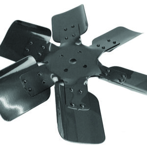 Ventilateur 6 pales métalliques.