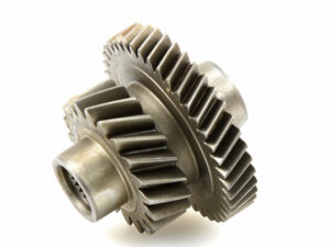 Pignon double 20/41 dents. denture hélicoïdale.