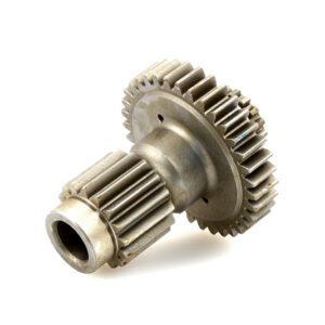 Pignon double fou 35/16 dents. denture droite.