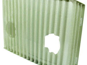 Calandre avec trous pour phares integrés