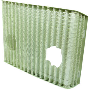 Calandre avec trous pour phares integrés