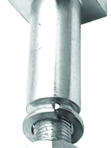 Axe inférieur fileté avec écrou