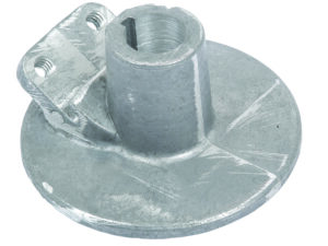 Moyeu axe commande relevage