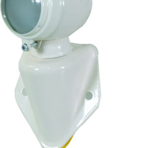 Feu avant 12v 21w blanc monté sur support – câblé