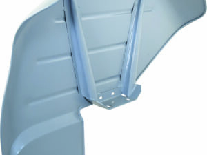 Aile gauche courbée