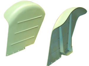 Jeu ailes coudées droite et gauche