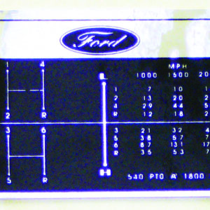 Autocollant de vitesse