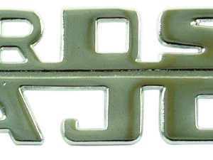 Emblême latéral de capot