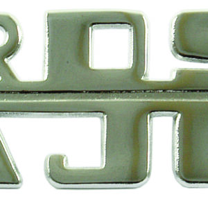 Emblême latéral de capot