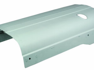 Capot supérieur avec trou sortie échappement