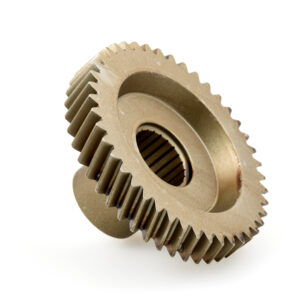 Pignon boitier renvoi pont avant, 44d, denture hélicoïdale