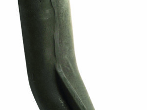 Sortie échappement coudée 45°, 3 trous.