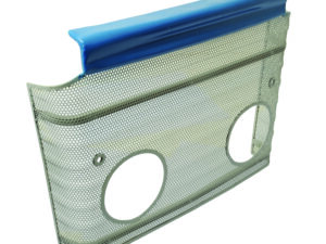 Grille basse calandre avec trous pour phares integrés