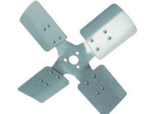 Ventilateur 4 pales métalliques. 395mm.