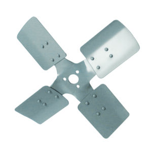 Ventilateur 4 pales métalliques. 395mm.