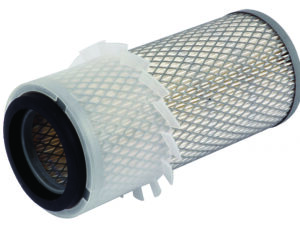 Filtre a air moteur primaire avec ailettes.