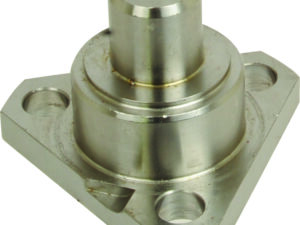 Axe de pivot moyeu pont avant 3 vis.