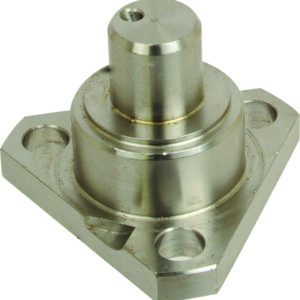 Axe de pivot moyeu pont avant 3 vis.