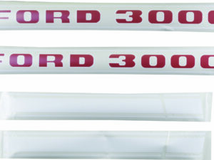 Kit autocollants latéraux Ford 3000