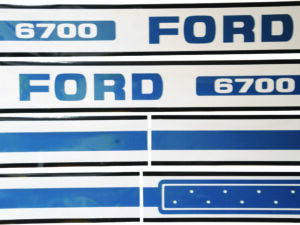 Kit autocollants latéraux Ford 6700
