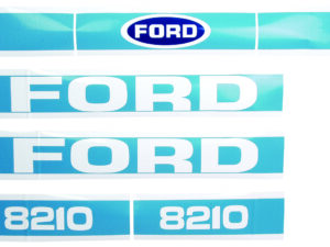Kit autocollants latéraux Ford 8210