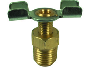 Robinet de radiateur 1/4 BSP.