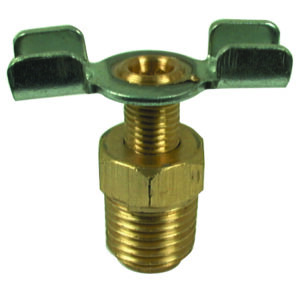 Robinet de radiateur 1/4 BSP.