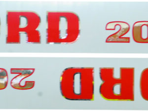 Kit autocollants latéraux Ford 2000