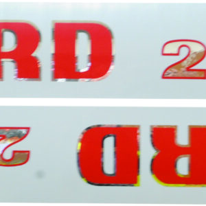 Kit autocollants latéraux Ford 2000