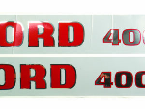 Kit autocollants latéraux Ford 4000