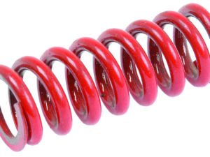 Ressort mécanisme d’embrayage rouge.