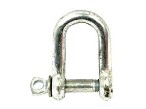 Manille à visser, Ø axe6mm x 12mm Largeur de mâchoire